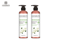 la lumière 500ml fleurit le shampooing naturel de parfum, pétale de jasmin hydratant le shampooing pour les cheveux naturels
