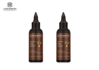 Le sérum parfumé d'argan de 100 % d'huile de traitement naturel de cheveux pour des cheveux mous/lissent