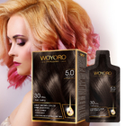 Sachet permanent de couleur de cheveux de la marque de distributeur 30ml