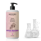 Kératine d'OEM 500ml hydratant le parfum de fleur de conditionneur pour cheveux
