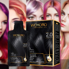 Bas shampooing de couleur de cheveux d'Ammonica 30ml WOYORO