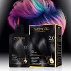 Bas shampooing de couleur de cheveux d'Ammonica 30ml WOYORO