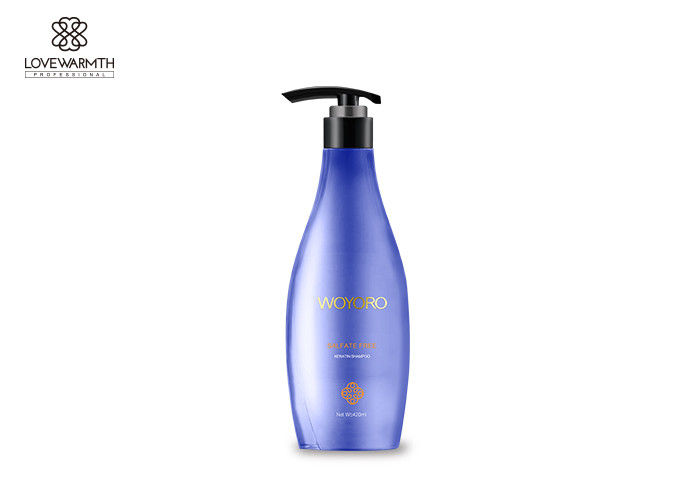 shampooing libre et conditionneur de cheveux du sulfate 420ml soyeux hydratant des soins capillaires