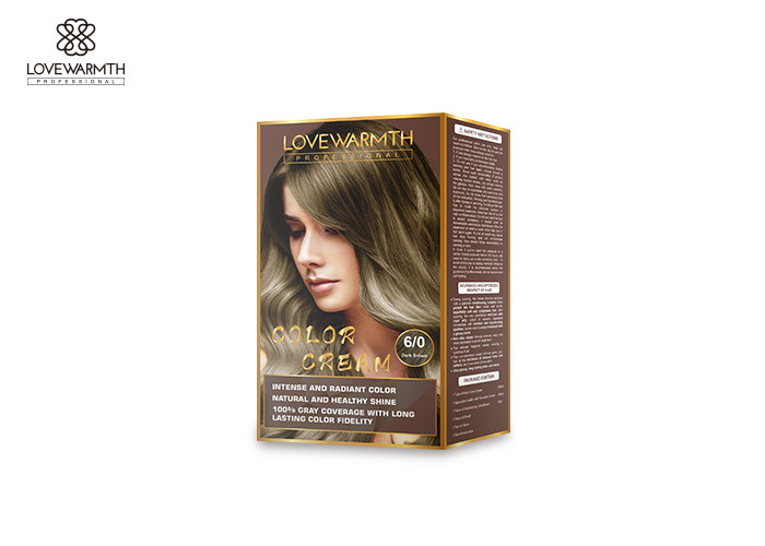 Formule permanente d'extrait d'usine de crème de couleur d'argan d'huile de couleur durable lumineuse de cheveux