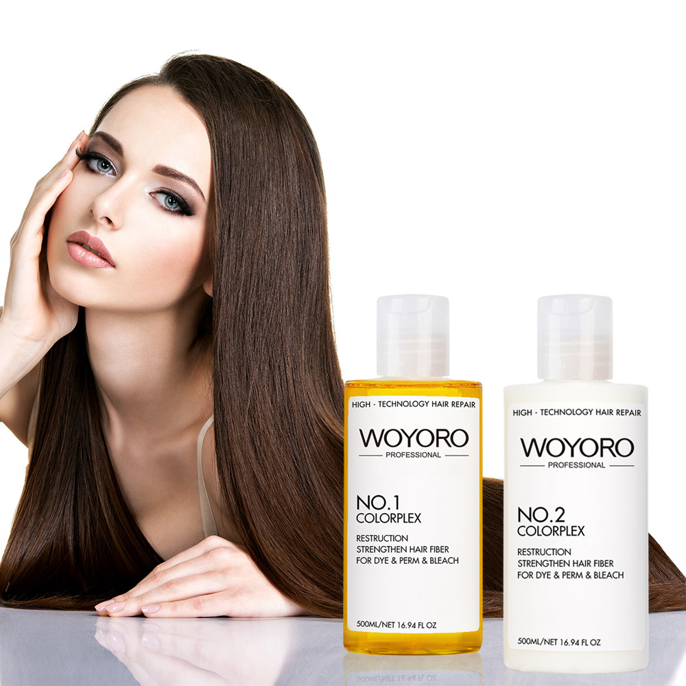 Acides aminés de Colorplex de cheveux de WOYORO en kératine. En augmentant des fibres de cheveux réparez les dommages de cheveux