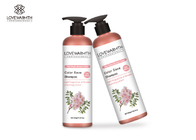 Parfum léger de shampooing et de conditionneur de nature de 100 % avec le pétale rose de fleurs de cerisier
