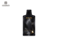 2,0 shampooing naturel de couleur de cheveux noirs doux pour la basse ammoniaque de couverture grise de cheveux