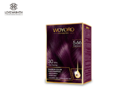 Shampooing traité par couleur douce de formule, shampooing rapide de soin de couleur de la teinture capillaire 5,66