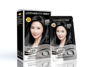 Shampooing permanent de couleur de cheveux blancs de couverture de 100% pour le label adapté aux besoins du client par adultes