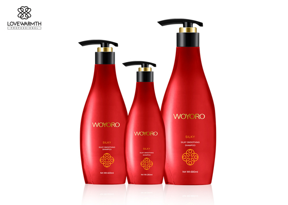 Le shampooing de lissage soyeux - usine - a basé le shampooing quotidien naturel